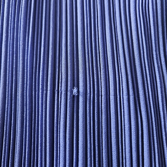 Women's Tadashi Shoji Blue Long Off The Shoulder Bow Evening Gown Dress 16 FLAW - Picture 6 of 12